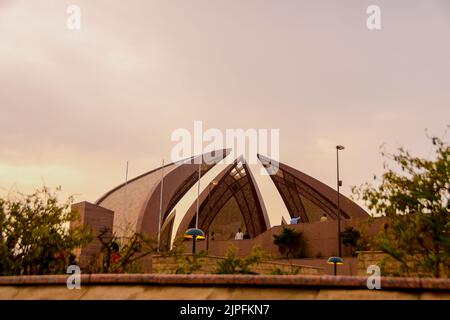 Pakistan Monumento nel cuore di Islamabad, Pakistan Città: Islamabad Paese: Pakistan mese: Maggio Data: 29th anno: 2022 Foto Stock