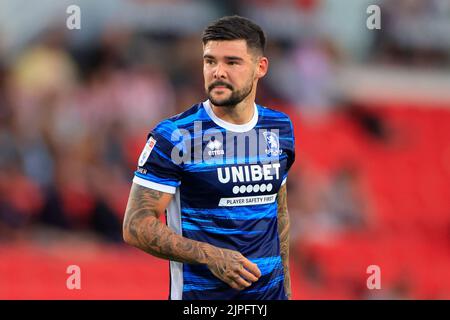 Alex Mowatt n. 4 di Middlesbrough Foto Stock