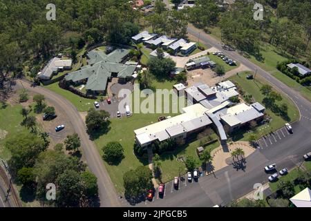 Antenna del Gin Gin Hospital su King Street Queensland Australia Foto Stock