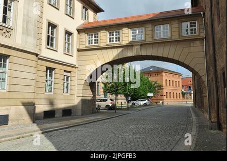 città vecchia, merseburg, umweltamt, città vecchia Foto Stock