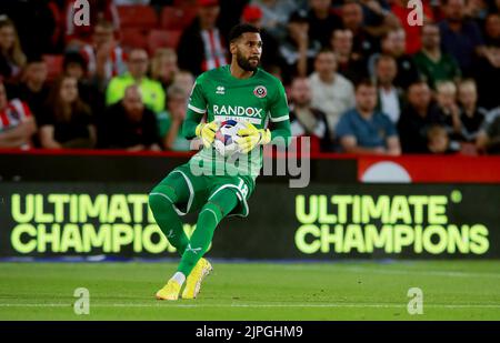 Sheffield, Regno Unito. 17th agosto 2022. Durante la partita del Campionato Sky Bet a Bramall Lane, Sheffield. Il credito per le immagini dovrebbe essere: Simon Bellis/Sportimage Credit: Sportimage/Alamy Live News Foto Stock