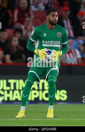 Sheffield, Regno Unito. 17th agosto 2022. Durante la partita del Campionato Sky Bet a Bramall Lane, Sheffield. Il credito per le immagini dovrebbe essere: Simon Bellis/Sportimage Credit: Sportimage/Alamy Live News Foto Stock