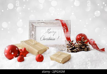 natale, buon natale, x-mas, xmas, allegro x-mas Foto Stock