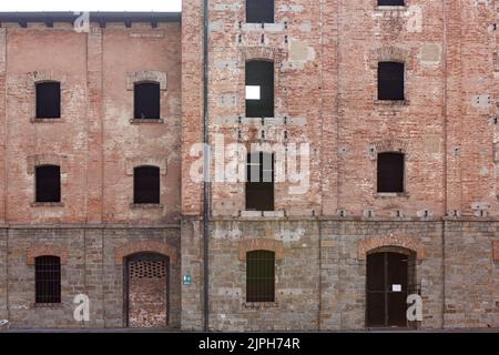 Mulino di riso San Sabba Centro di deportazione ebraica nella seconda guerra mondiale Foto Stock