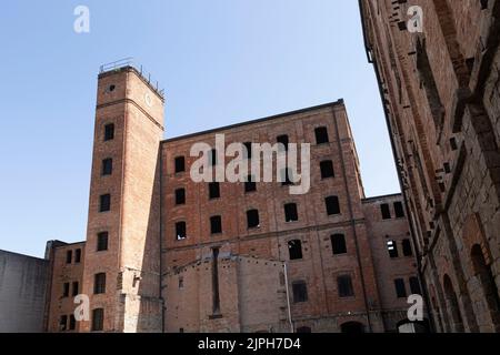 Mulino di riso San Sabba Centro di deportazione ebraica nella seconda guerra mondiale Foto Stock