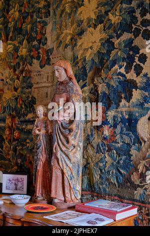 Francia, Cher (18), Berry, Chateau de la Chapelle d'Angillon, Route Jacques Coeur // Francia, Cher (18), Berry, la strada Jacques Coeur, Chateau de la la Foto Stock