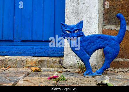 Francia, Cher (18), Henrichemont, la Borne, villaggio di potiers // Francia, Cher (18), Henrichemont, la Borne, villaggio di vasai Foto Stock