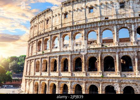 roma, colosseo, romani, colossi Foto Stock