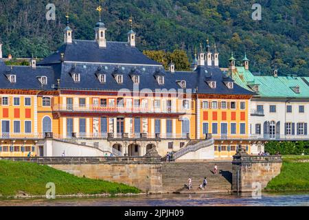 castello pillnitz, schloss pillnitzs Foto Stock