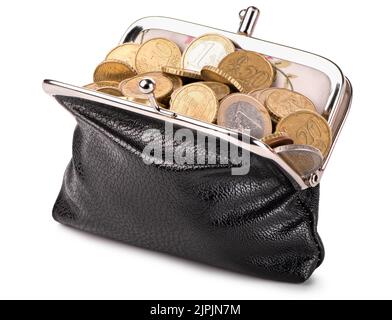 borsa, cambio, borsa, borse, borse, conversione, conversione, monetine Foto Stock