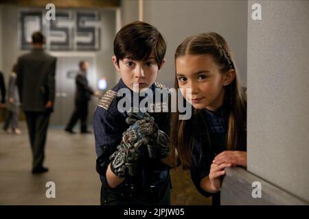 MASON COOK, ROWAN BLANCHARD, SPY KIDS: PER TUTTO IL TEMPO DEL MONDO IN 4D, 2011 Foto Stock