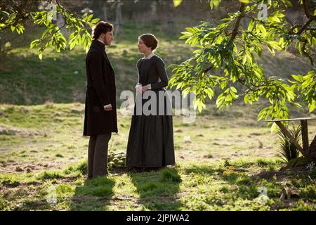 MICHAEL FASSBENDER, MIA WASIKOWSKA, Jane Eyre, 2011 Foto Stock