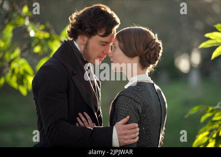 MICHAEL FASSBENDER, MIA WASIKOWSKA, Jane Eyre, 2011 Foto Stock