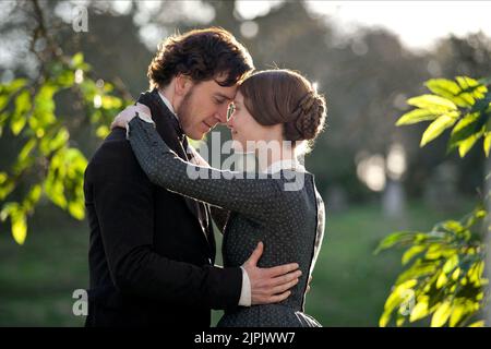 MICHAEL FASSBENDER, MIA WASIKOWSKA, Jane Eyre, 2011 Foto Stock