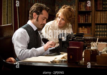 JUDE LAW, Kelly Reilly, Sherlock Holmes: un gioco di ombre, 2011 Foto Stock