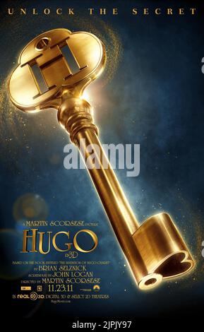 POSTER DELLE CHIAVI, HUGO, 2011 Foto Stock