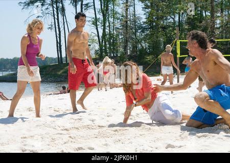 CHRISTINA APPLEGATE HA, TYLER HOECHLIN, Jenna FISCHER, Bruce Thomas, HALL PASS, 2011 Foto Stock