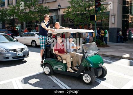 STEPHEN MERCHANT, Larry Joe Campbell, Jason Sudeikis, OWEN WILSON HALL PASS, 2011 Foto Stock