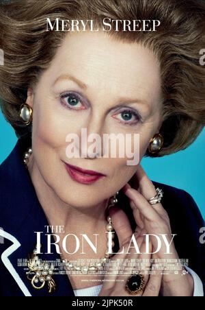 MERYL STREEP POSTER, THE IRON LADY, 2011 Foto Stock