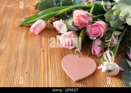 bouquet, san valentino, bouquet, san valentino, san valentino Foto Stock