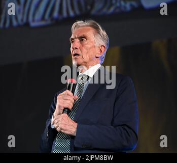 Locarno, Svizzera. 04th ago, 2022. Locarno, Swiss Locarno Film Festival 2022 pin la foto: Marco solari Presidente del Locarno Film Festival Credit: Agenzia indipendente per le foto/Alamy Live News Foto Stock