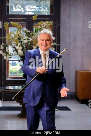 TV Personality Eamon Holmes fotografato all'Oaklands Park Hotel, Weybridge Surrey, Regno Unito Marzo 2022. Solo per uso editoriale. Foto di Jim Holden Foto Stock