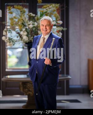 TV Personality Eamon Holmes fotografato all'Oaklands Park Hotel, Weybridge Surrey, Regno Unito Marzo 2022. Solo per uso editoriale. Foto di Jim Holden Foto Stock