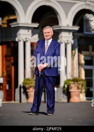 TV Personality Eamon Holmes fotografato all'Oaklands Park Hotel, Weybridge Surrey, Regno Unito Marzo 2022. Solo per uso editoriale. Foto di Jim Holden Foto Stock