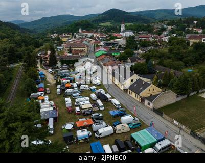 Campionato mondiale di motocross ENDURO 2022 a Gelnica, Slovacchia Foto Stock