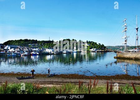 Oban Harbour, Oban, Argyll e Bute, Scozia Foto Stock