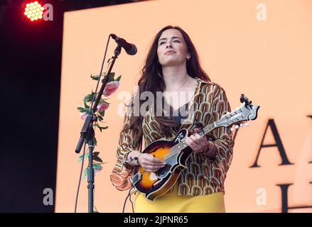 Londra UK 26.6.2022 i cuori vaganti suonano al festival britannico di hyde Park Foto Stock