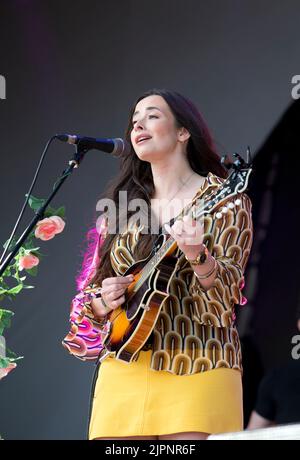 Londra UK 26.6.2022 i cuori vaganti suonano al festival britannico di hyde Park Foto Stock