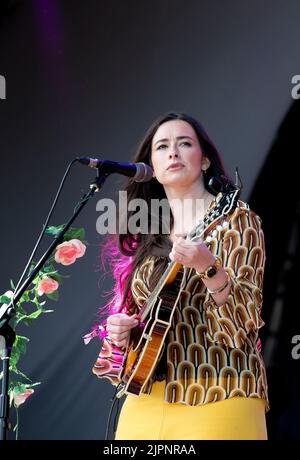 Londra UK 26.6.2022 i cuori vaganti suonano al festival britannico di hyde Park Foto Stock