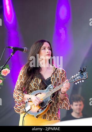 Londra UK 26.6.2022 i cuori vaganti suonano al festival britannico di hyde Park Foto Stock