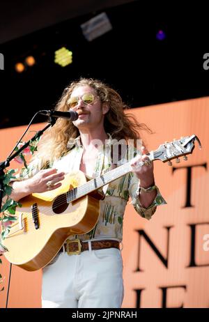 Londra UK 26.6.2022 i cuori vaganti suonano al festival britannico di hyde Park Foto Stock