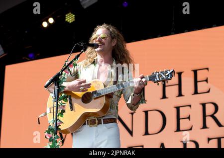 Londra UK 26.6.2022 i cuori vaganti suonano al festival britannico di hyde Park Foto Stock