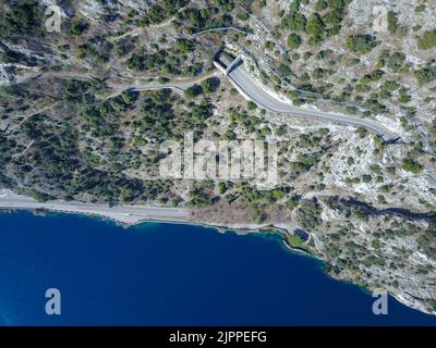 Fotografia di antenne scattate dal drone. La foto è stata scattata prima degli anni '2014 Foto Stock