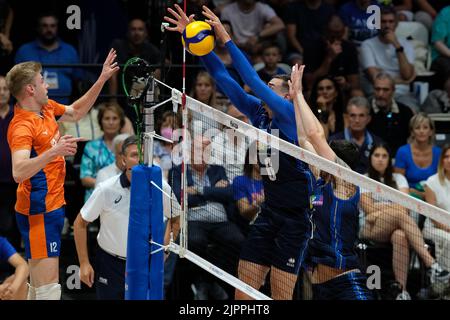 Bologna, Italia. 20th luglio 2022. Pallavolo Nations League 2022 - le finali - Italia vs Paesi Bassi Foto Stock