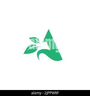 Logo agricolo, logo agricolo, logo aziendale Illustrazione Vettoriale