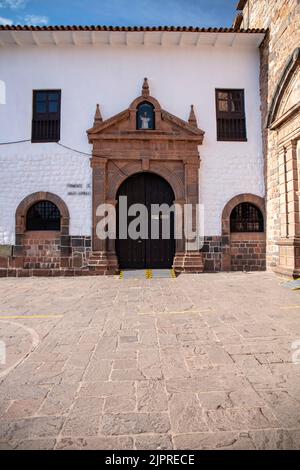 Chiesa e monastero, Iglesia y Convento de Santo Domingo de Guzman, Cusco, Perù Foto Stock