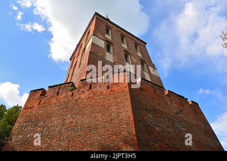 Il complesso della Cattedrale di Frombork, un monumento storico museo di edifici medievali. Museo Nicolaus Copernico. PolandIl complesso della Cattedrale a partire da Foto Stock