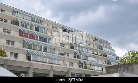 Brunswick Centre Apartments, Londra, Regno Unito Foto Stock