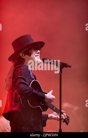 (C) Denis TRASFI / MAXPPP - à salle Pleyel de Paris le 05-06-2022 - Concert de LP (Laura Pergolizzi) Foto Stock