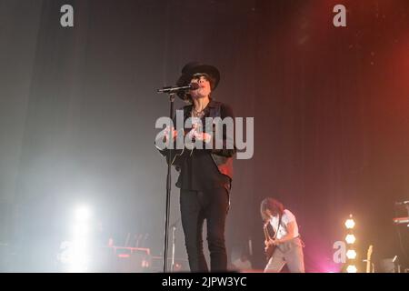 (C) Denis TRASFI / MAXPPP - à salle Pleyel de Paris le 05-06-2022 - Concert de LP (Laura Pergolizzi) Foto Stock