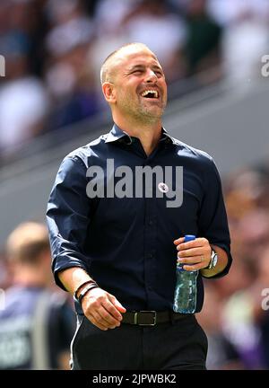 Londra, Regno Unito. 20th ago, 2022. Joe Cole durante la partita della Premier League al Tottenham Hotspur Stadium, Londra. Il credito per le immagini dovrebbe essere: David Klein/Sportimage Credit: Sportimage/Alamy Live News Foto Stock