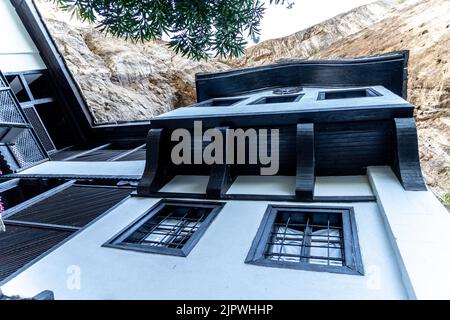 Fermati in città a Blagaj Bosna e Hercegovina Foto Stock
