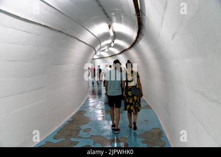 Titos Bunker in Bosnia ed Erzegovina estate Foto Stock