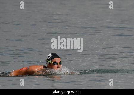 Roma, Italia. 20th agosto, 2022. GABBRIELLESCHI Giulia ITA ITALY5km Donne Open Water Roma, 20/8/2022 Lido di Ostia XXVI LEN Campionati europei Roma 2022 Foto Andrea Staccioli / Deepbluemedia / Insidefoto Foto Stock