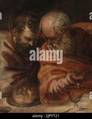 Tintoretto (Jacopo Robusti) - due Apostoli - BF807 - Fondazione Barnes Foto Stock