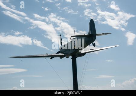 Nel Regno Unito - Lytham St Annes’ Spitfire, W3644 Foto Stock